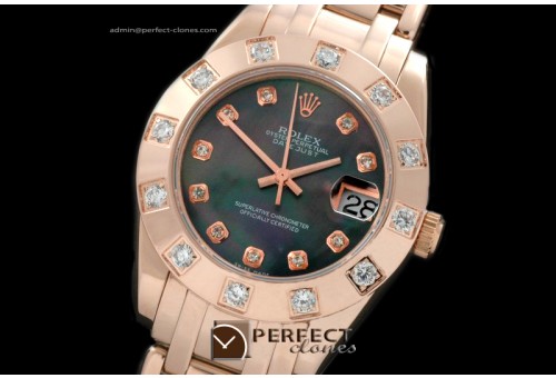 RLMPmR01122 FG 12 Diam Bez M-Black Diam Swiss Eta 2836-2