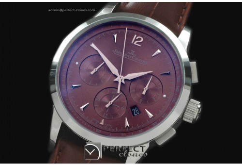 JL00163 Master Chronograph SS/LE Brown Asian 23J Automatic