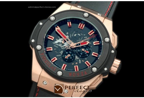HBKP10102 King Power Monaco F1 RG/LE Black Asian 2813