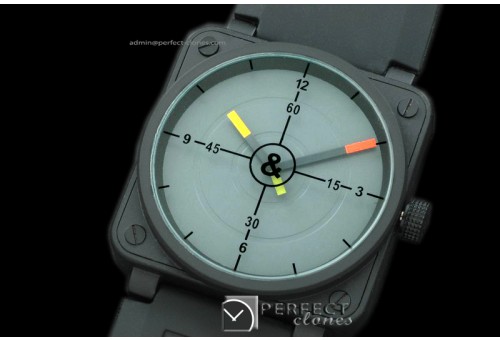 BR01RD-100001 BR01 Radar PVD/RU Grey Jap Quartz