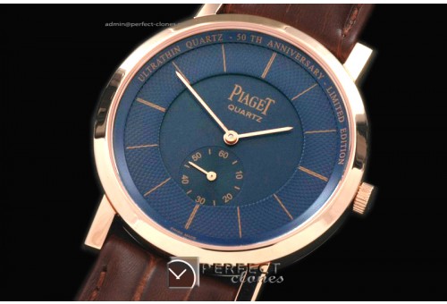 PI01053 Altiplano Ultra Thin RG/LE Blue Jap Quartz