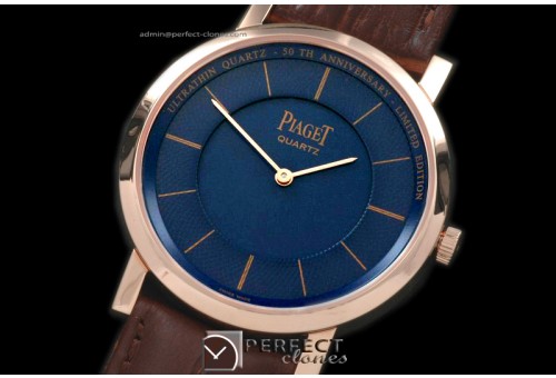 PI01058 Altiplano Ultra Thin RG/LE Blue Jap Quartz