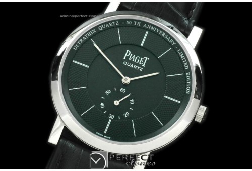 PI01042 Altiplano Ultra Thin SS/LE Black Jap Quartz