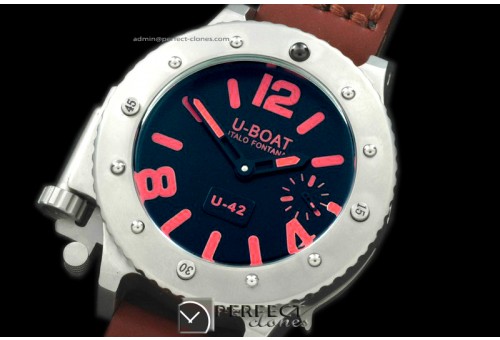 U42-01005 U42 SS/LE Black/Red 52mm Asian 6497 H/W