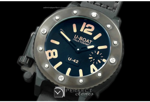U42-01013 U42 PVD/LE Black/Cream 52mm Asian 6497 H/W
