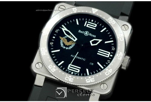 BR03TA-01013 BR03 Type Aviation SS/RU Black Asian Eta 2824