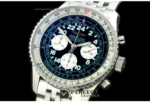 BLNVC10003 Navitimer Cosmonaute SS/SS Black Asia 7750