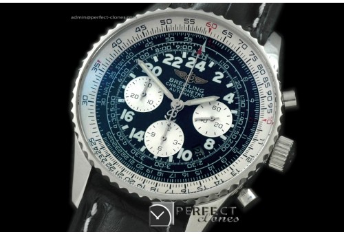 BLNVC10003L Navitimer Cosmonaute SS/LE Black Asia 7750