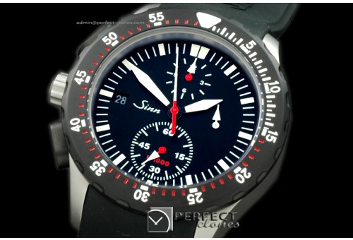 SI01123 U100Chrono SS/PVD/RU Black Asia 23J Auto