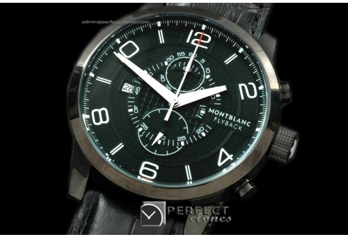 MB10045 Timewalker Flyback Chrono PVD/LE Black Quartz Chrono