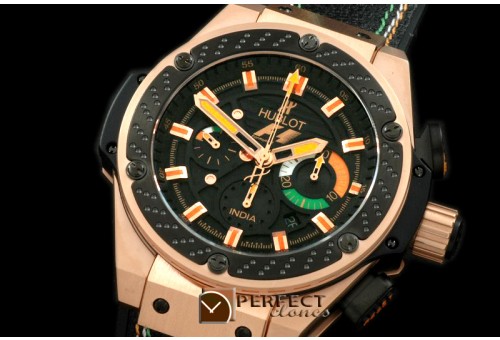 HBKP10022 King Power F1 India RG/LE Black A-7750