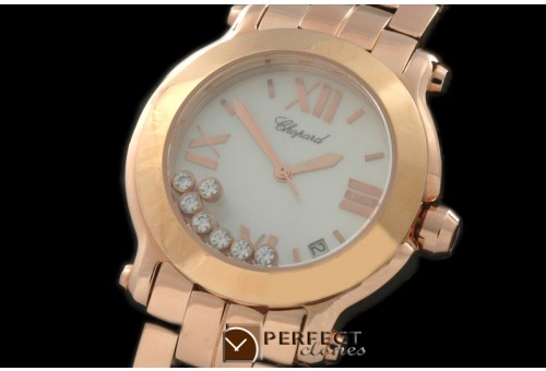 CP00112R Happy Sports RG/RG White Original Swiss Quartz