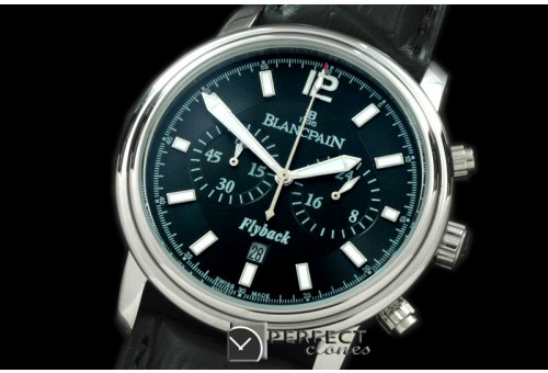 BP10032 Lemans Flyback Chrono SS/LE Black Jap OS2Quartz