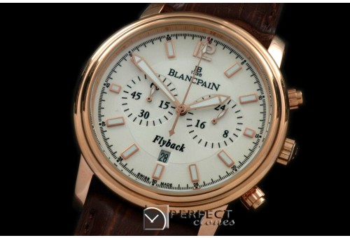BP10033 Lemans Flyback Chrono RG/LE White Jap OS2Quartz