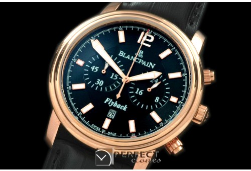 BP10034 Lemans Flyback Chrono RG/LE Black Jap OS2Quartz