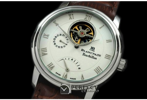 BP10041 Villaret Tourbillon SS/LE White Asian 2813