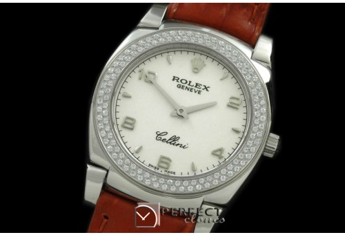 RLCL00121D Ladies Cellini SS/LE/Diam White Num Swiss Quartz