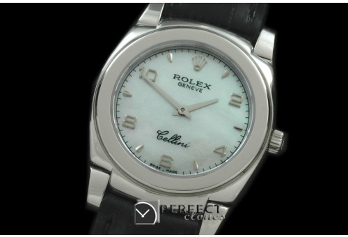 RLCL00123 Ladies Cellini SS/LE MOP White Num Swiss Quartz