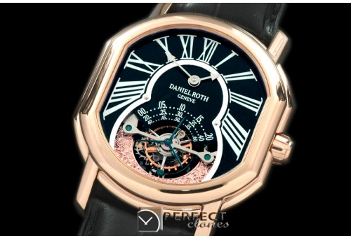 DR10007 Tourbillon 8 Days RG/LE Black F-Tourbi