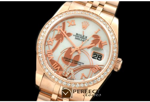 RDJMFR06051 2011 Flora Jubilee/Diam RG P-White Swiss Eta 2836-2