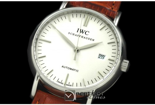 IWPT01001 Portofino Automatic SS/LE White Asia 2892