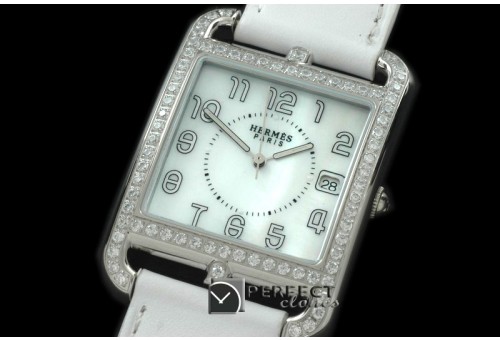 HE01016D Cape Cod Ladies SS/Diam/LE MOP White Quartz