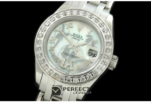 RLMPLS06011 2011 Flora Diam SS P-White Swiss Eta 2671-2