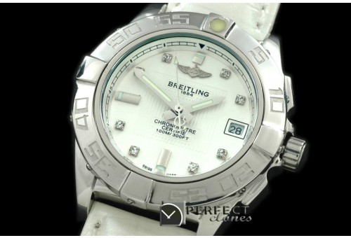 BLGT10001 Galactic 36 Ladies SS/LE White Jap Qtz