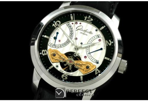 GL01011 Panomatic Calendar Reserve Tourbillon SS/LE White