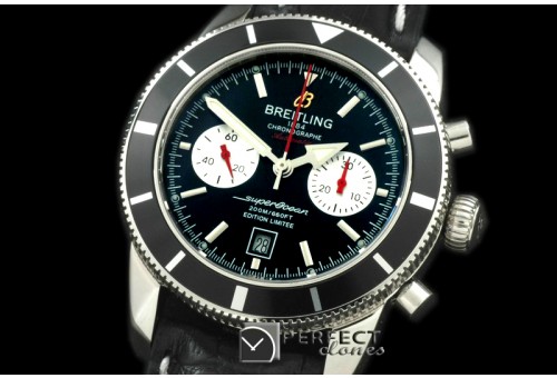 BLSF01012 Superocean 201Heritage Chrono SS/LE Black A-7750