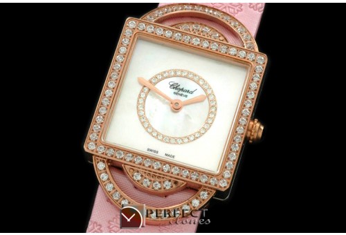 CPCF10006 Classic Femme Ladies RG/ST White Swiss Qtz