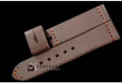 PNA00154 24/24 Handsewn Calf Dark Walnut for 44mm Pams