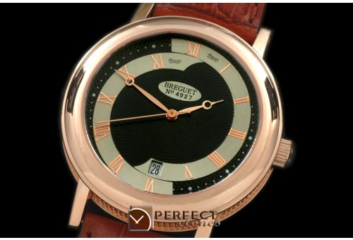 BR00217 Classique Automatic 4972 RG/LE Black Asian Eta 2824