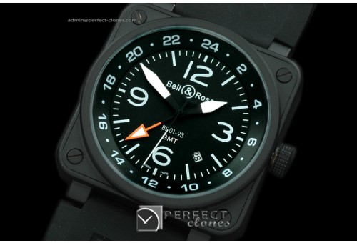 BO-019311 BR01-93 GMT PVD/RU Black Asian 2813 21J