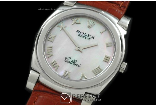 RLC00104 Cellini SS/LE MOP Pink Swiss Quartz