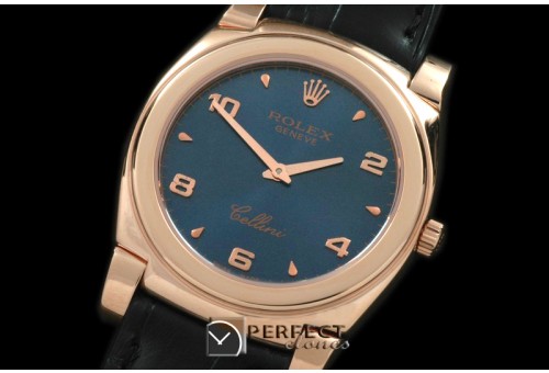 RLC00329 Cellini RG/LE Blue Numeral Swiss Quartz