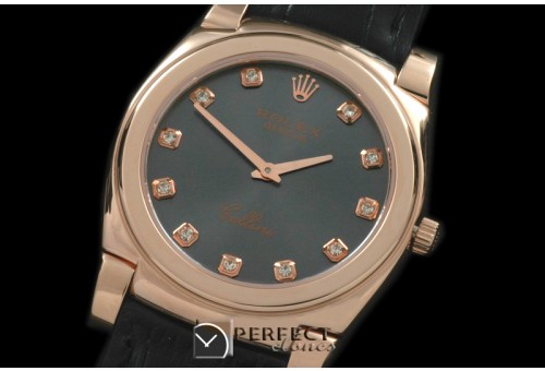 RLC0032Cellini RG/LE MOP GreyDiam Swiss Quartz