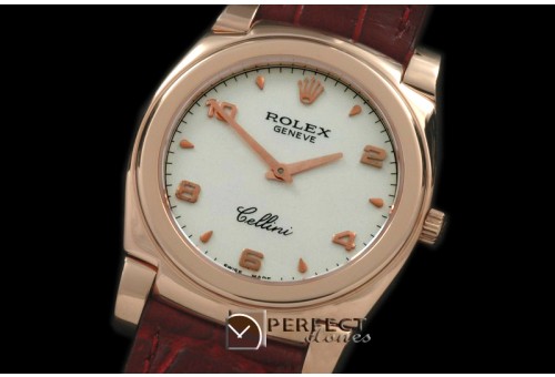 RLC00321 Cellini RG/LE White Numeral Swiss Quartz