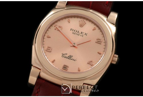 RLC00325 Cellini RG/LE Rose Gold Numeral Swiss Quar