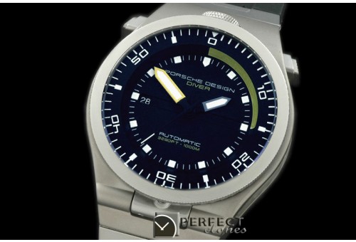 PD00111 P678Diver TI/RU Black Asian 2824-2