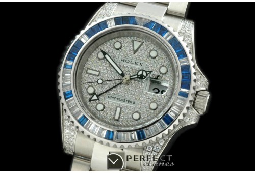 RLGS01008 SS/Diam Anni GMT SS Diam Swiss Eta 2836 GMT Hand Ind