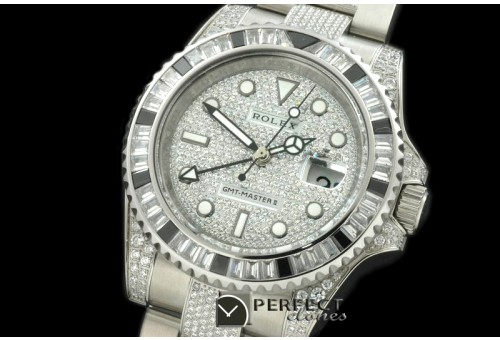 RLGS01017 SS/Diam Anni GMT Diam Swiss Eta 2836 GMT