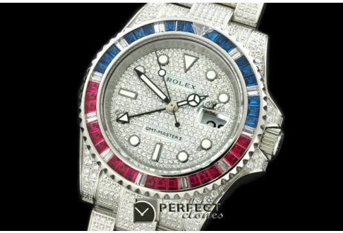RLGS01029 SS/Diam Anni GMT Diam Swiss Eta 2836 GMT