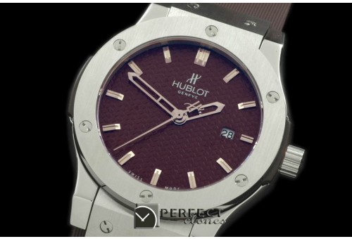 HBFS10008 Classic Fusion SS/RU Steel Bez Brown Wooven As