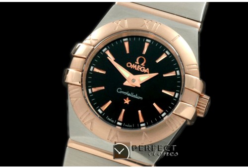 OMCO00062 D0ouble Eagle Ladies SS/RG/TT Blk Stk Q