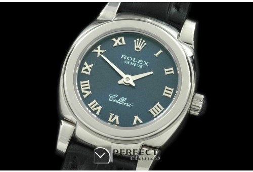 RLCM00109 Ladies Mini Cellini SS/LE Blue Roman Swiss Quartz