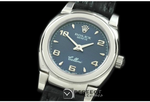 RLCM00129 Ladies Mini Cellini SS/LE Blue Num Swiss Quartz