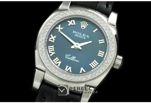 RLCM00109D Ladies Mini Cellini SS/LE Blue Roman Swiss Quartz
