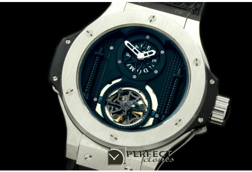HBT10023 Big Bang Vendome Tourbillon SS/LE All Black A-2813 Mod