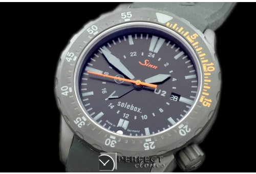 SI01008 U2 Solebox Automatic SS/RU Black Swiss Eta 2836